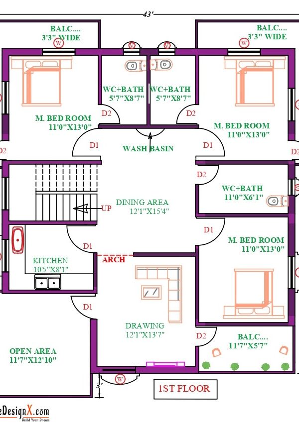 32x42 Prefab House Plans