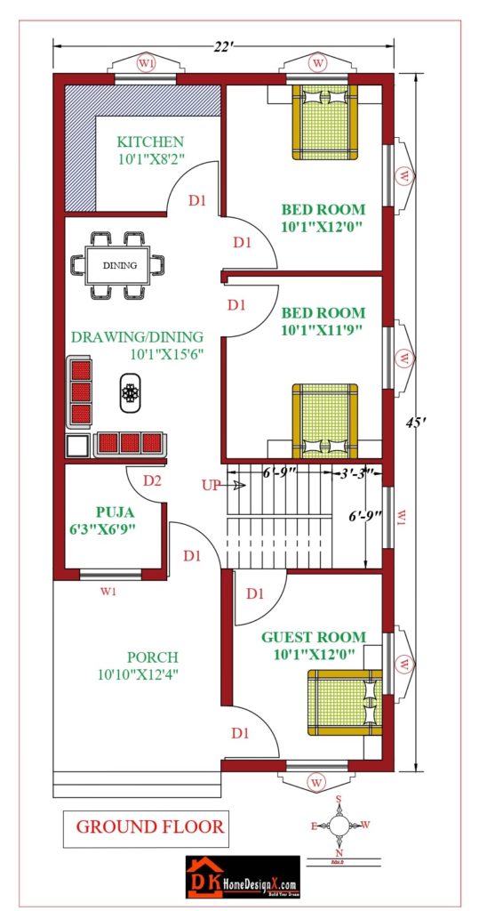 2D Floor Plans - DK Home DesignX