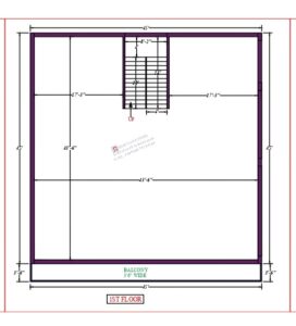 45X45 Affordable House Design - DK Home DesignX