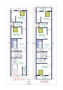 15X60 Affordable House Design - DK Home DesignX