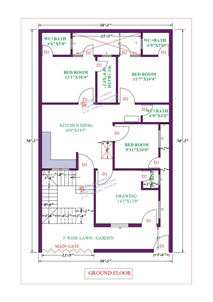 31X51 Affordable House Design - DK Home DesignX