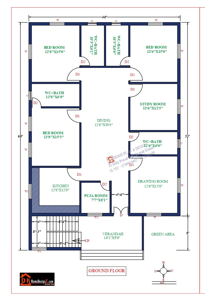 6 Room House Plan Pictures South Africa