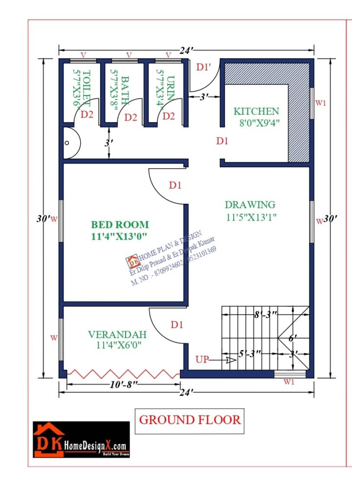 24x30-2-bedroom-house-plans-with-pdf-24-30-perfect-house-plan-west