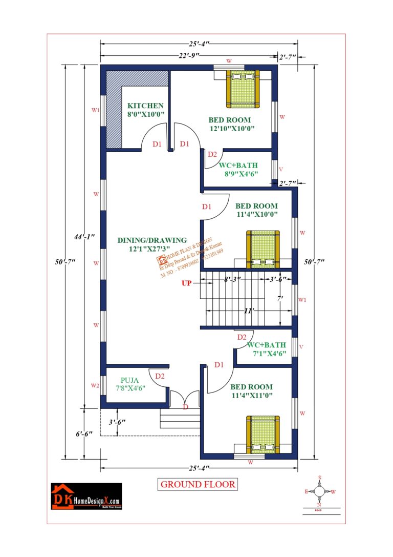 26X51 Affordable House Design DK Home DesignX