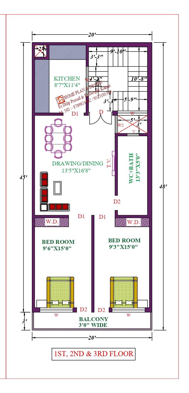 20X48 Modern House Design DK Home DesignX